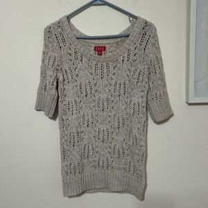 Elle Women's Knit Scoop Neck Sweater